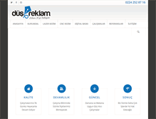 Tablet Screenshot of dusreklam.com